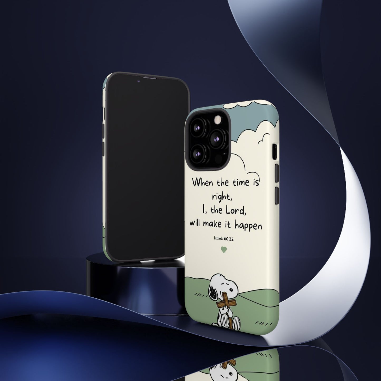 When The Time Is Right- Snoopy Tough Case