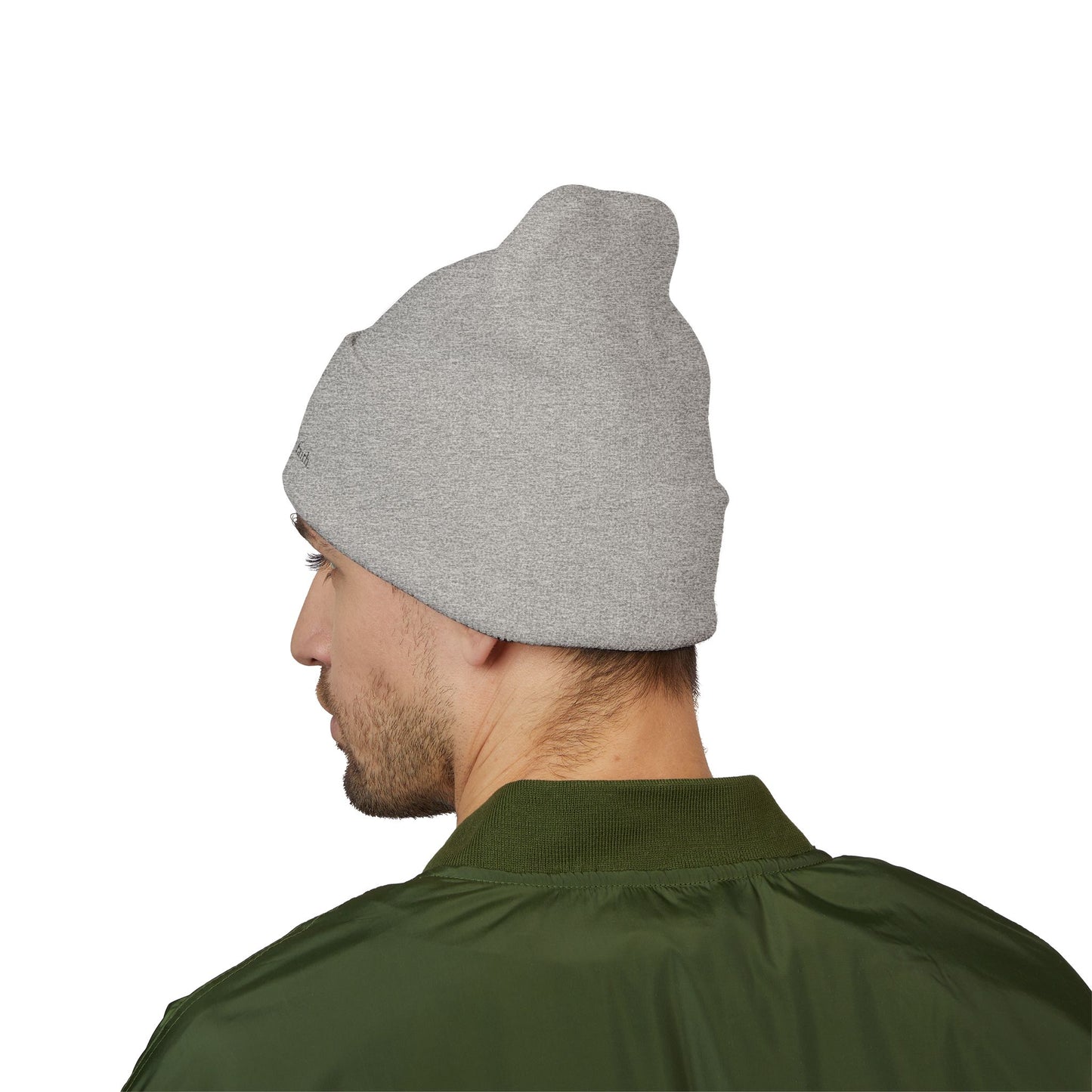 His Will- Classic Cuffed Beanie (Embroidery)